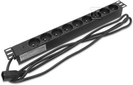 LISTWA ZASIL. 19'' 9X230V C14 BEZ WYŁĄ SECURITYNET