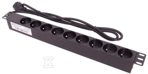LISTWA ZASILAJĄCA 19" 9X230V SECURITYNET LISTWA ZASILAJĄCA 19" 9X230V SECURITYNET