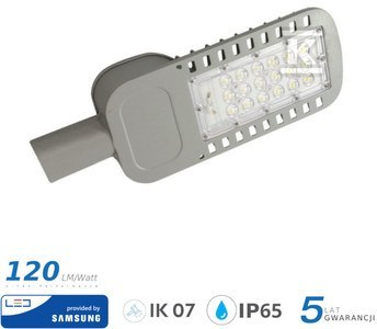 OPR.DROGOWA 30W VT-34ST 4000K 3600LM V-TAC