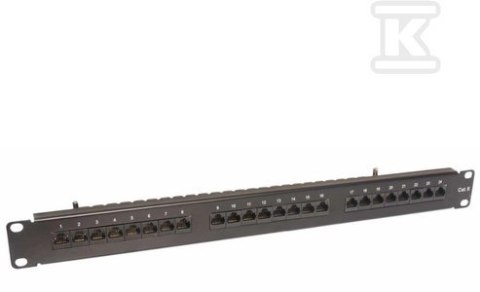 PANEL KATEGORII 6 19" 1U 24XRJ45, UTP SECURITYNET