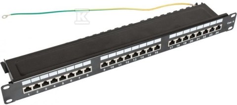 PANEL KATEGORII 6 FTP 19" 1U, 24XRJ45 SECURITYNET PANEL KATEGORII 6 FTP 19" 1U, 24XRJ45 SECURITYNET