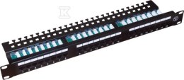 PATCH PANEL UTP KAT.5E 24 PORTY LSA 1U A-LAN