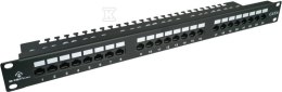 PATCH PANEL UTP KAT.6, 24 PORTY LSA Z P? A-LAN