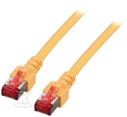 PATCHCORD RJ45 S/FTP 6 LSZH ŻÓŁ 5 SECURITYNET