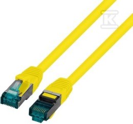 PATCHCORD RJ45 S/FTP 6A LSZH ŻÓŁ 3 SECURITYNET