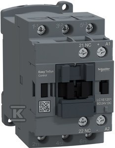 STYCZ.EASYTS 3P 12A AC3 5,5KW 24V DC 1NC SCHNEIDER ELECTRIC
