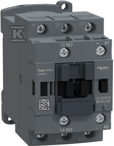 STYCZ.EASYTS 3P 12A AC3 5,5KW 24V DC 1NO SCHNEIDER ELECTRIC
