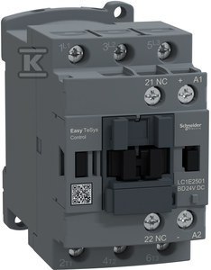 STYCZ.EASYTS 3P 25A AC3 11KW 24V DC 1NC SCHNEIDER ELECTRIC