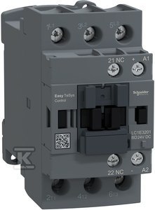 STYCZ.EASYTS 3P 32A AC3 15KW 24V DC 1NC SCHNEIDER ELECTRIC