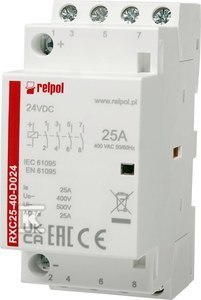 STYCZ.INST.4NO,25A,DC RXC25-40-D024 RELPOL