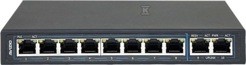 SWITCH 8XRJ45 POE+ 2XRJ45 (MAX 96W) GB A-LAN