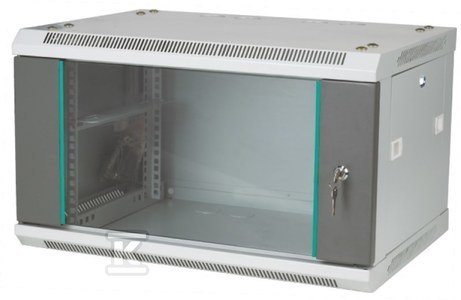 SZAFKA WISZĄCA 19" 6U 600X450 SZARA Q-LANTEC SZAFKA WISZĄCA 19" 6U 600X450 SZARA Q-LANTEC