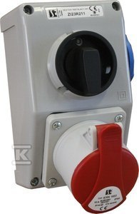 ZEST INST 0-I/32A,5B/2P+PE,DŁAW.M25 SPAMEL