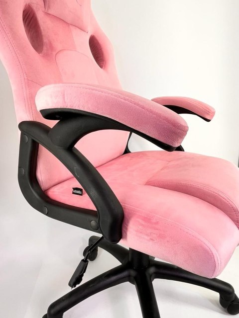 Fotel obrotowy do biurka CARRERA M ALCANTARA PINK II GATUNEK Lugano Fotel obrotowy do biurka CARRERA M ALCANTARA PINK II GATUNEK Lugano