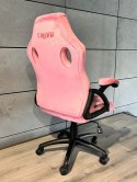 Fotel obrotowy do biurka CARRERA M ALCANTARA PINK II GATUNEK Lugano
