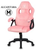 Fotel obrotowy do biurka CARRERA M ALCANTARA PINK II GATUNEK Lugano