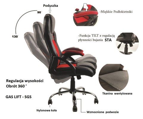 Fotel obrotowy do biurka CARRERA M ALCANTARA PINK II GATUNEK Lugano Fotel obrotowy do biurka CARRERA M ALCANTARA PINK II GATUNEK Lugano