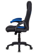 Fotel obrotowy do biurka CARRERA M BLUE FABRIC Lugano