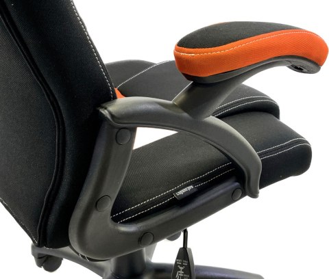 Fotel obrotowy do biurka CARRERA M ORANGE FABRIC Lugano Fotel obrotowy do biurka CARRERA M ORANGE FABRIC Lugano