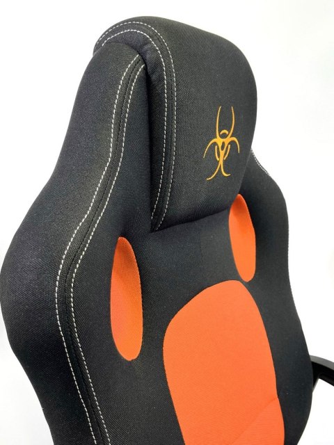 Fotel obrotowy do biurka CARRERA M ORANGE FABRIC Lugano Fotel obrotowy do biurka CARRERA M ORANGE FABRIC Lugano