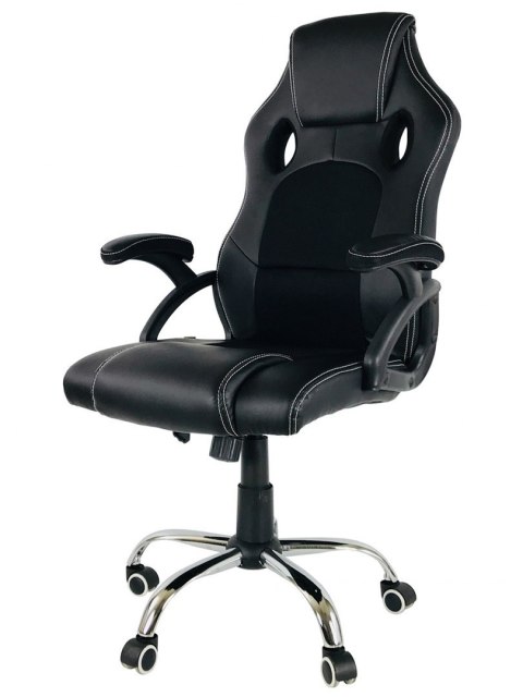 Fotel obrotowy do biurka CARRERA PRO BLACK Lugano Fotel obrotowy do biurka CARRERA PRO BLACK Lugano