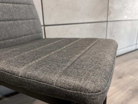 Krzesło tapicerowane VALVA LINE FABRIC GREY Lugano Krzesło tapicerowane VALVA LINE FABRIC GREY Lugano