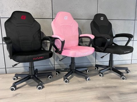 Fotel obrotowy do biurka MARIO ALCANTARA CANDY PINK Lugano Fotel obrotowy do biurka MARIO ALCANTARA CANDY PINK Lugano