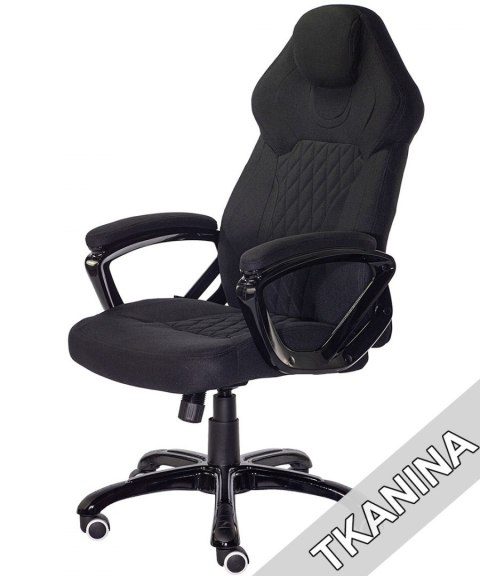 Fotel obrotowy do biurka SPIDER BLACK FABRIC OUTLET SPC Prototype Fotel obrotowy do biurka SPIDER BLACK FABRIC OUTLET SPC Prototype