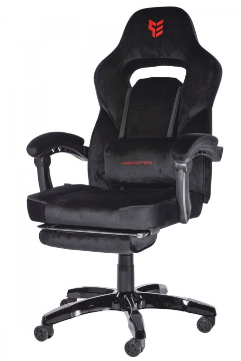 Fotel obrotowy do biurka TITAN BLACK ALCANTARA PRO SPC Prototype Fotel obrotowy do biurka TITAN BLACK ALCANTARA PRO SPC Prototype