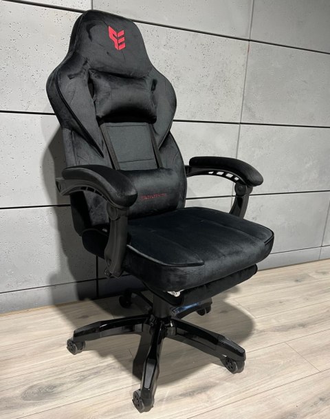 Fotel obrotowy do biurka TITAN BLACK ALCANTARA PRO SPC Prototype Fotel obrotowy do biurka TITAN BLACK ALCANTARA PRO SPC Prototype