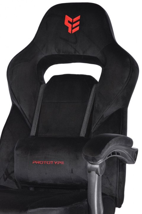 Fotel obrotowy do biurka TITAN BLACK ALCANTARA PRO SPC Prototype Fotel obrotowy do biurka TITAN BLACK ALCANTARA PRO SPC Prototype