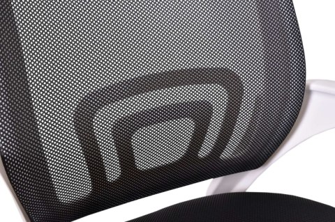 Fotel obrotowy do biurka VENTO BLACK MILK MESH Lugano Fotel obrotowy do biurka VENTO BLACK MILK MESH Lugano