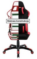 Fotel obrotowy gamingowy DESMO ALCANTARA PRO-XL II gatunek Prototype