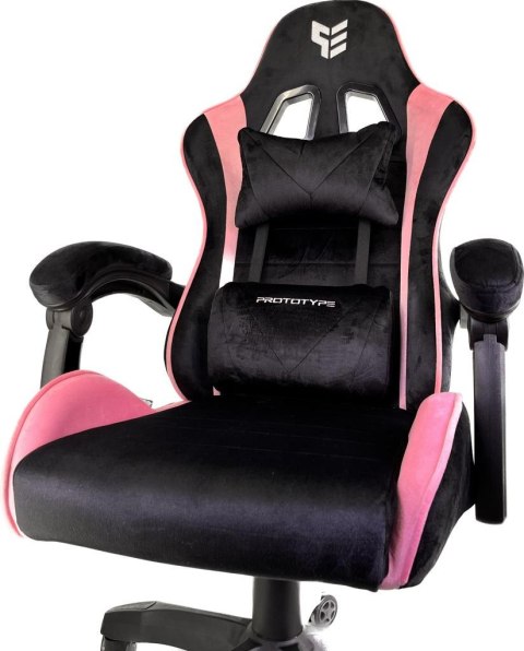 Fotel obrotowy gamingowy HERO ENZO PINK ALCANTARA OUTLET Prototype Fotel obrotowy gamingowy HERO ENZO PINK ALCANTARA OUTLET Prototype