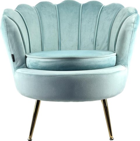 Krzesło Fotel Muszla Lugano DONNA VELVET MINT Lugano Krzesło Fotel Muszla Lugano DONNA VELVET MINT Lugano