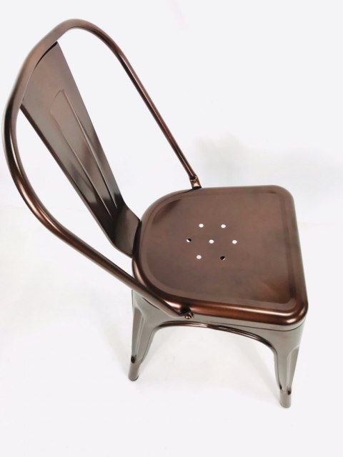 Krzesło metalowe loft CORSICA COPPER TOLIX Lugano Krzesło metalowe loft CORSICA COPPER TOLIX Lugano