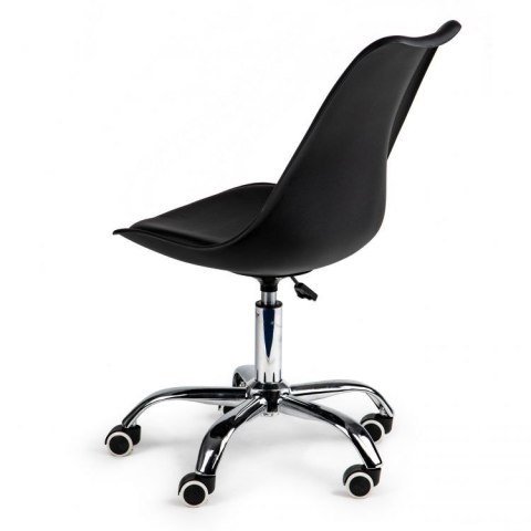 Krzesło obrotowe MONZA OFFICE BLACK PU Lugano Krzesło obrotowe MONZA OFFICE BLACK PU Lugano