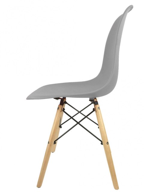 Krzesło skandynawskie IMPERIA LIGHT GREY DM Lugano Krzesło skandynawskie IMPERIA LIGHT GREY DM Lugano