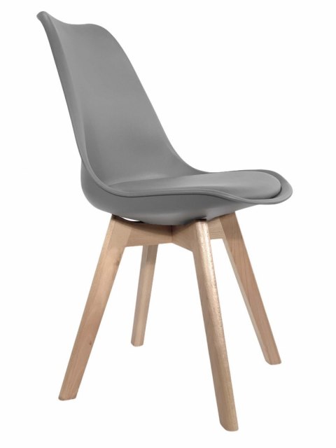 Krzesło skandynawskie MONZA LIGHT GREY Pro Lugano Krzesło skandynawskie MONZA LIGHT GREY Pro Lugano