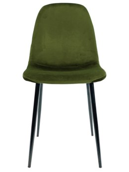 Krzesło tapicerowane GIULIA VELVET KHAKI Lugano