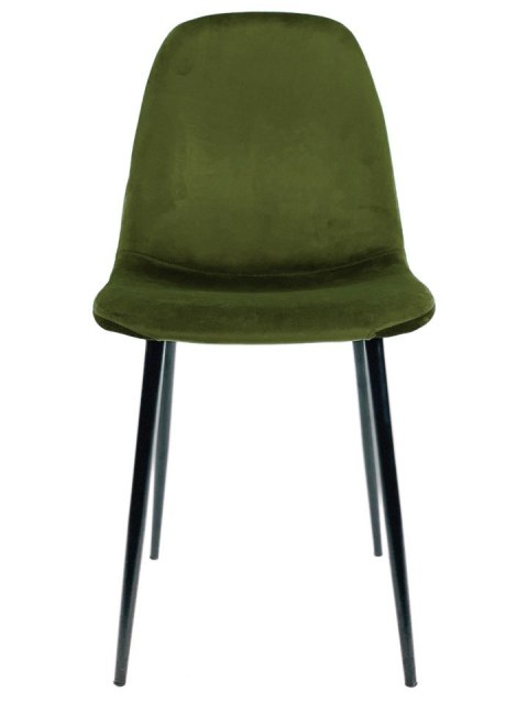 Krzesło tapicerowane GIULIA VELVET KHAKI Lugano Krzesło tapicerowane GIULIA VELVET KHAKI Lugano