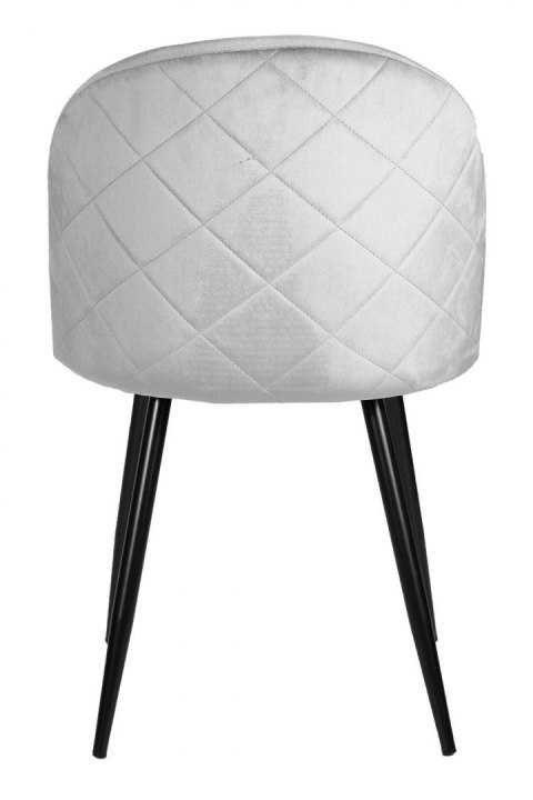 Krzesło tapicerowane GLORIA GREY VELVET II gatunek Lugano Krzesło tapicerowane GLORIA GREY VELVET II gatunek Lugano