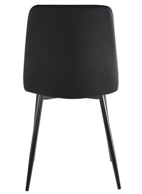 Krzesło tapicerowane TRIO VELVET BLACK Lugano Krzesło tapicerowane TRIO VELVET BLACK Lugano