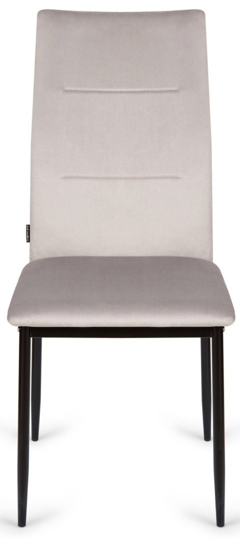 Krzesło tapicerowane VALVA DUO VELVET GREY Lugano Krzesło tapicerowane VALVA DUO VELVET GREY Lugano