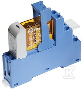 PRZEKAŹNIK 2P 8A 24VAC ZAC ŚRUB DIN FINDER