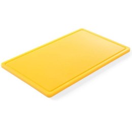 Deska do krojenia HACCP do drobiu GN 1/1 żółta - Hendi 826058 Hendi