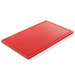 Deska do krojenia HACCP do mięsa GN 1/1 czerwona - Hendi 826010 Hendi