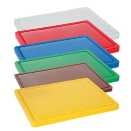 Deska do krojenia HACCP do mięsa GN 1/1 czerwona - Hendi 826010 Hendi