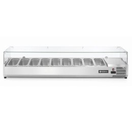 Nadstawa z witryną chłodniczą 9 x GN 1/3 szer. 200cm - Hendi 232996 Hendi