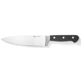 Profesjonalny nóż kucharski szefa kuchni kuty ze stali Kitchen Line 200 mm - Hendi 781319 Hendi